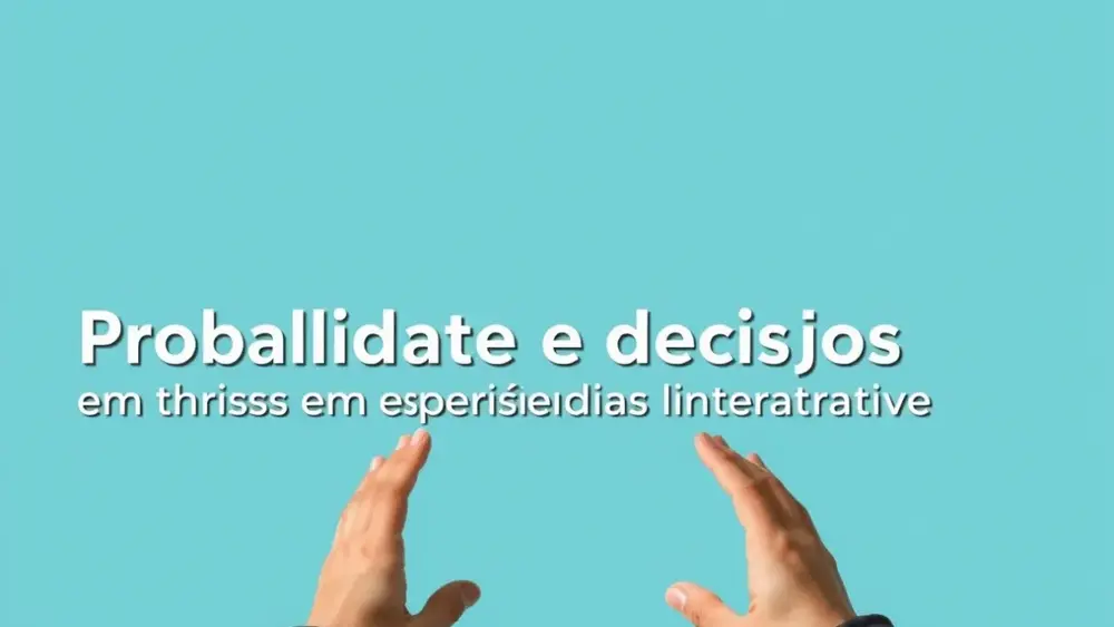 Probabilidade e decisões: como interpretar risco em experiências interativas