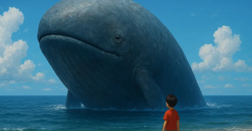 Bakemono Criança Studio Chizu Mamoru Hosoda baleia humano