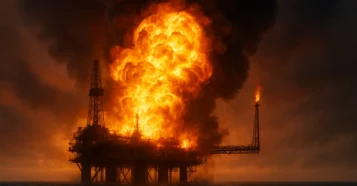 Explosão Fatal: O Inferno na Plataforma Que Chocou o Planeta!