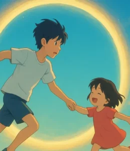Mirai Futuro Studio Chizu Mamoru Hosoda família irmão