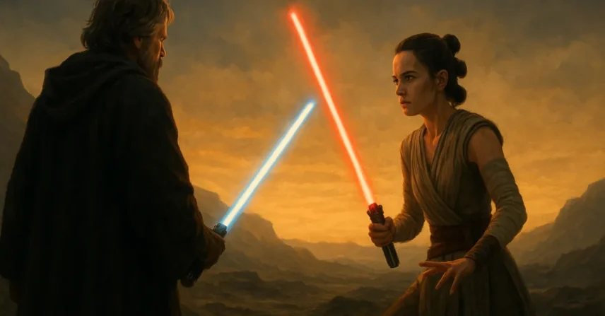 Os Últimos Jedi: Luke Skywalker e o Desafiador Treinamento de Rey