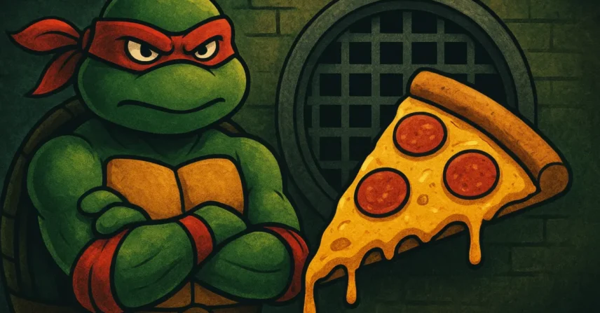 Tartarugas Ninja: Esgotos, pizza e o legado animado 80s
